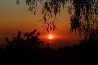 sunset January 2020